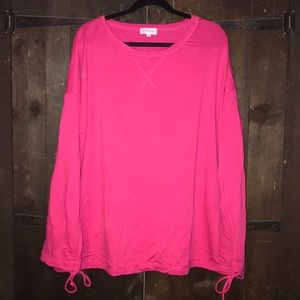 Pink Plus Top NWT